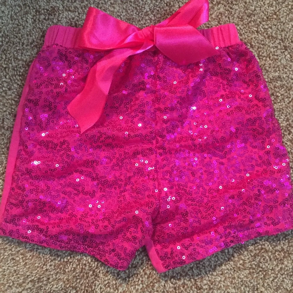 Bundle of Dancing Stars sequin shorts and top